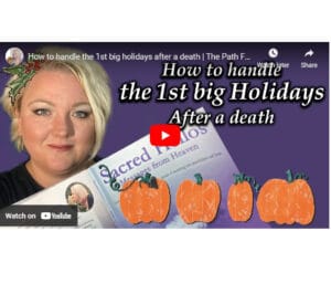 Read more about the article How to handle the first big holiday after a death